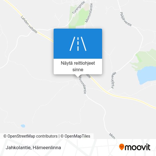 Jahkolantie kartta