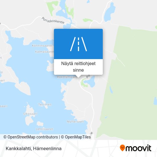 Kankkalahti kartta