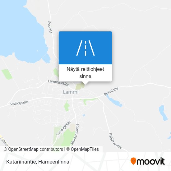 Katariinantie kartta