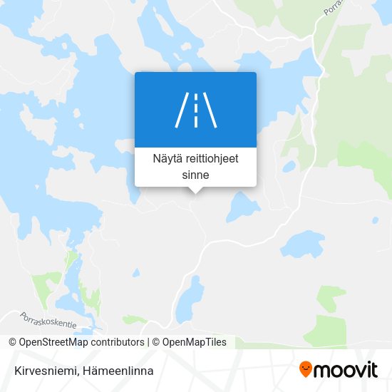 Kirvesniemi kartta