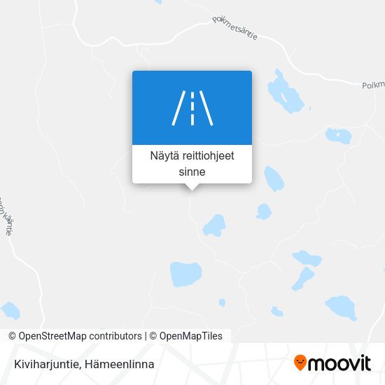 Kiviharjuntie kartta