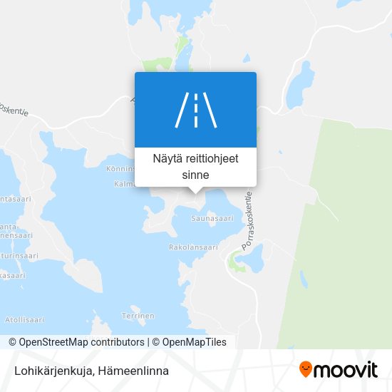 Lohikärjenkuja kartta
