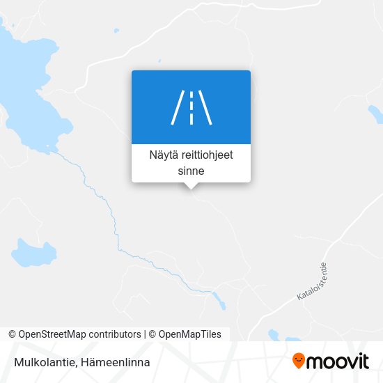 Mulkolantie kartta