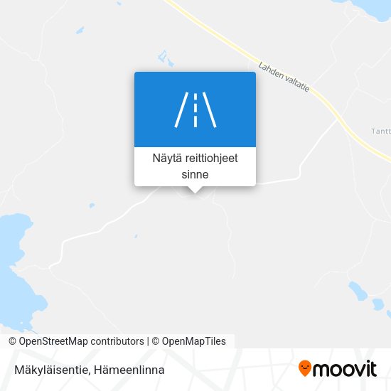 Mäkyläisentie kartta