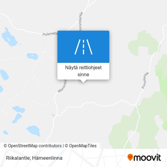 Riikalantie kartta
