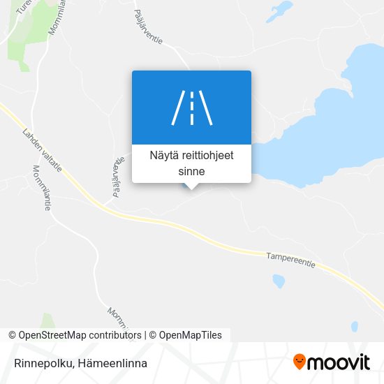 Rinnepolku kartta