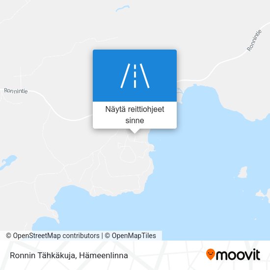 Ronnin Tähkäkuja kartta