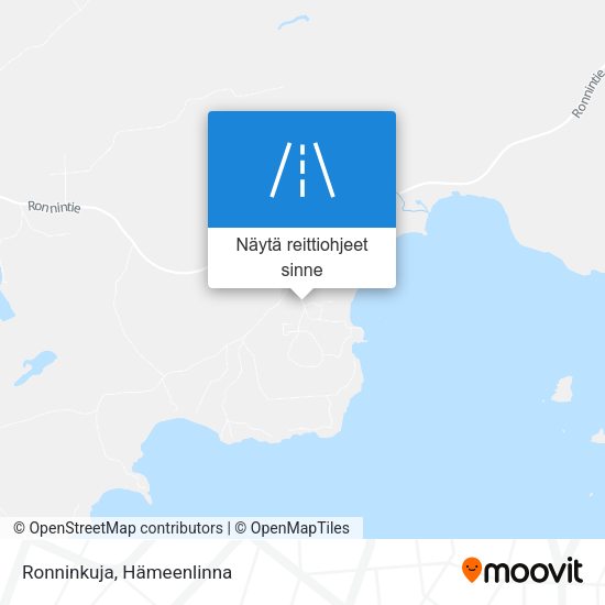 Ronninkuja kartta