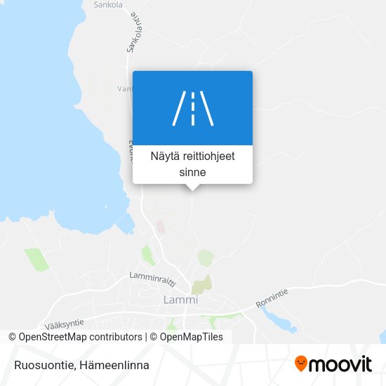 Ruosuontie kartta
