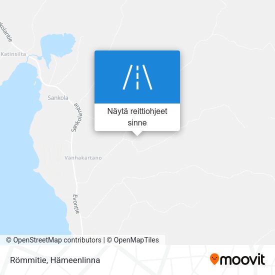 Römmitie kartta