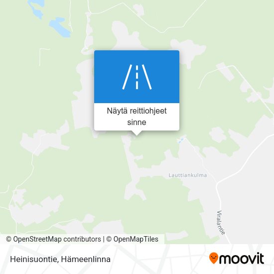 Heinisuontie kartta