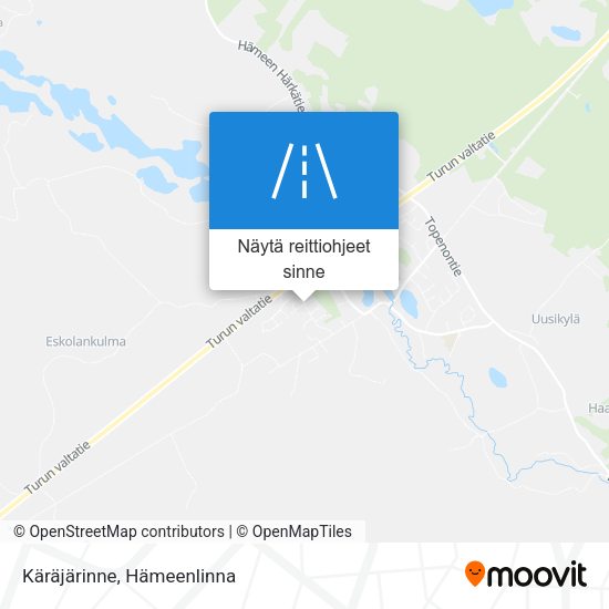 Käräjärinne kartta