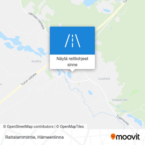 Raitalammintie kartta