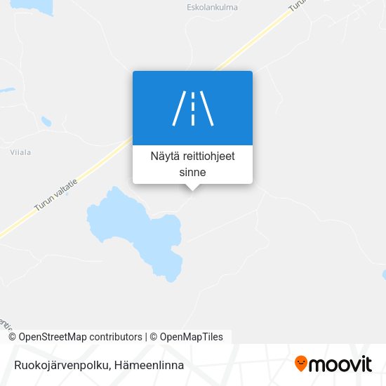 Ruokojärvenpolku kartta