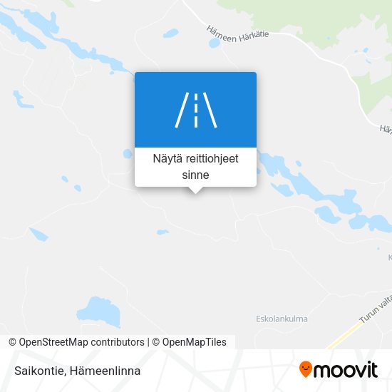 Saikontie kartta