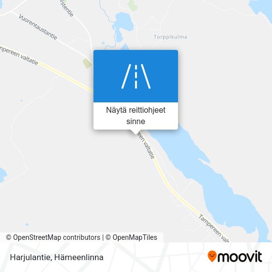 Harjulantie kartta