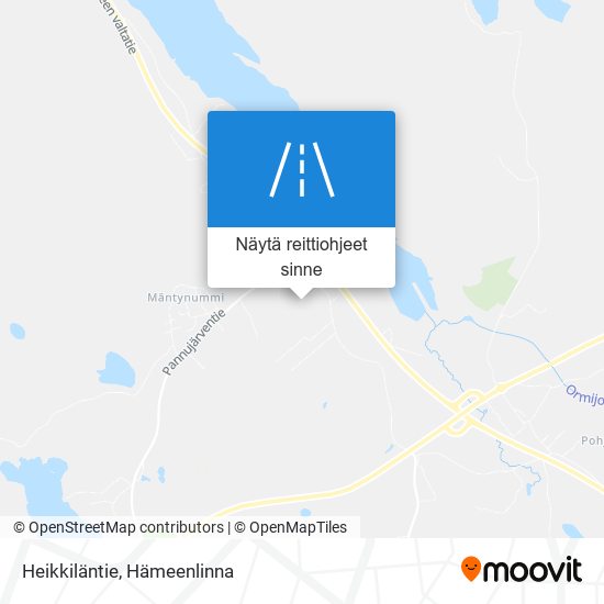 Heikkiläntie kartta