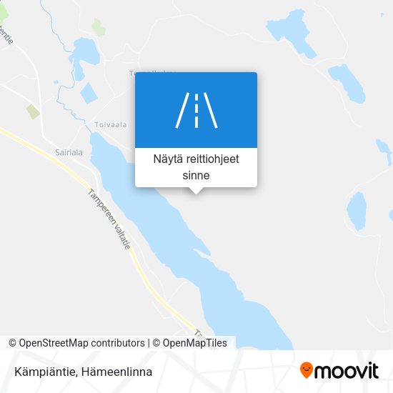 Kämpiäntie kartta