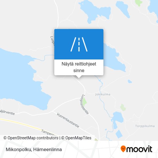 Mikonpolku kartta