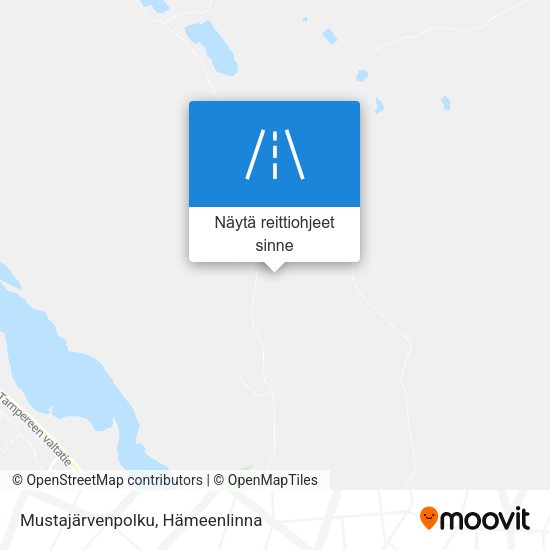 Mustajärvenpolku kartta