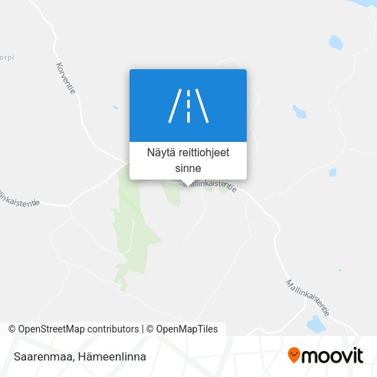 Saarenmaa kartta
