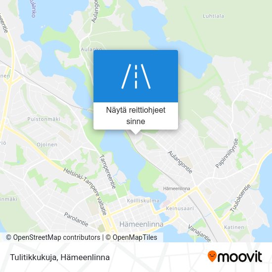 Tulitikkukuja kartta