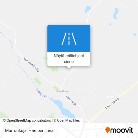 Murronkuja kartta