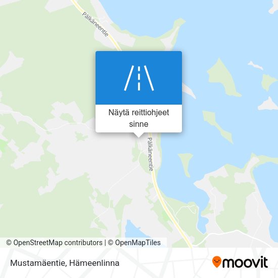 Mustamäentie kartta