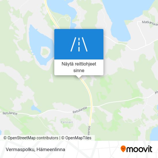 Vermaspolku kartta