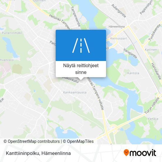 Kanttiininpolku kartta
