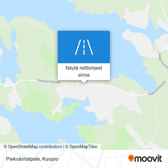 Pieksäntaipale kartta