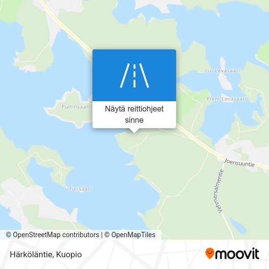 Härköläntie kartta