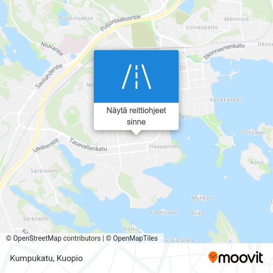 Kumpukatu kartta