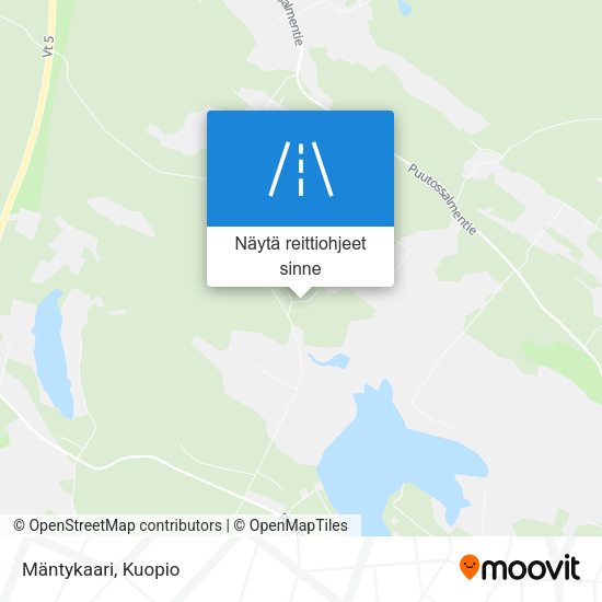 Mäntykaari kartta