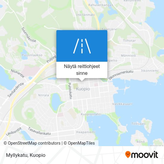 Myllykatu kartta