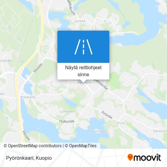 Pyörönkaari kartta