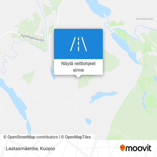 Laatasmäentie kartta