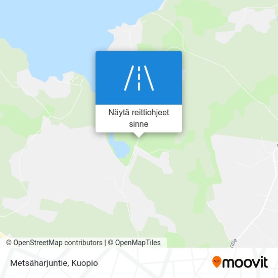 Metsäharjuntie kartta