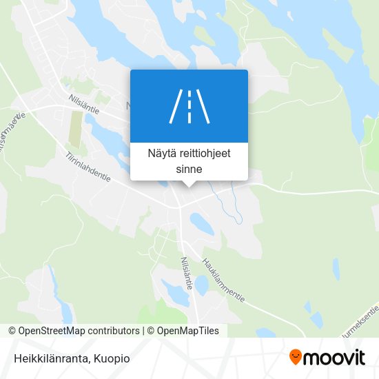 Heikkilänranta kartta