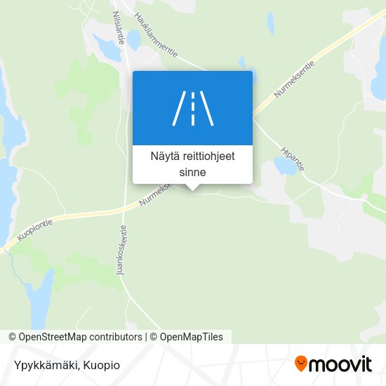 Ypykkämäki kartta