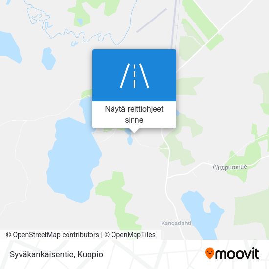 Syväkankaisentie kartta