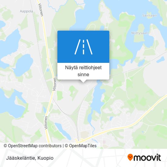 Jääskeläntie kartta