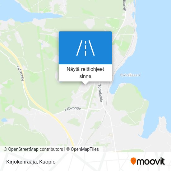 Kirjokehrääjä kartta