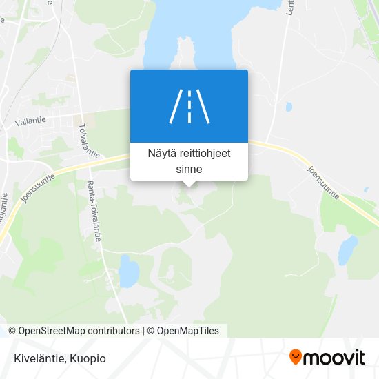 Kiveläntie kartta