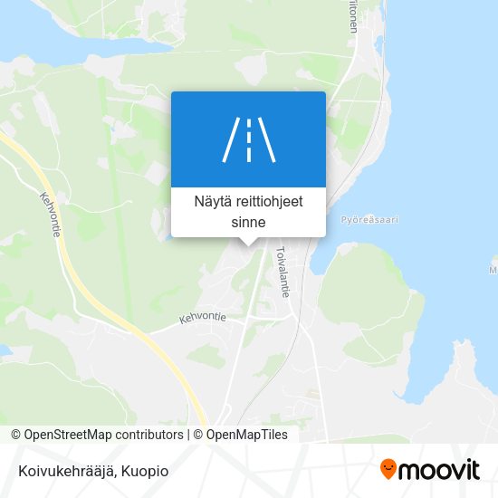 Koivukehrääjä kartta