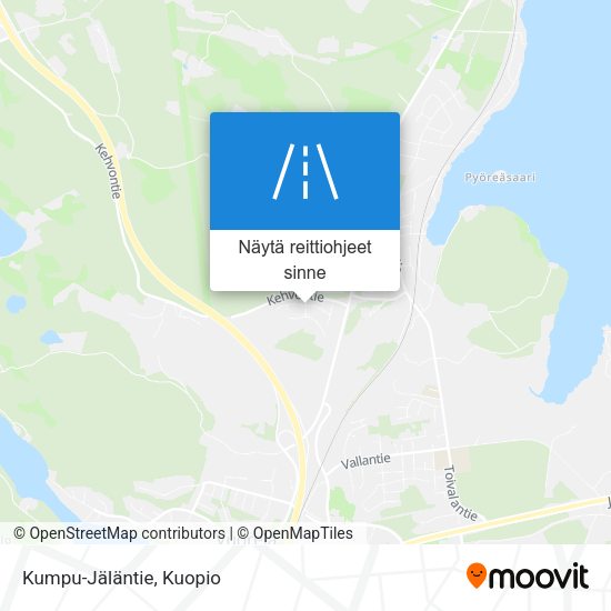 Kumpu-Jäläntie kartta