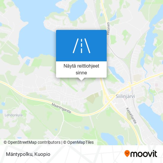 Mäntypolku kartta