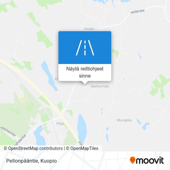 Pellonpääntie kartta