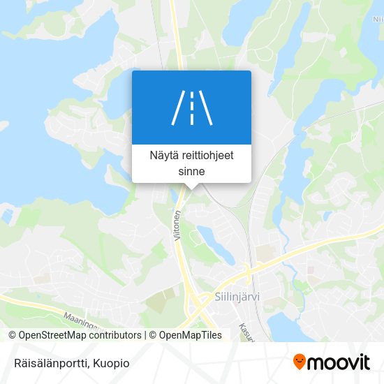 Räisälänportti kartta