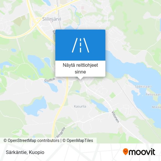 Särkäntie kartta